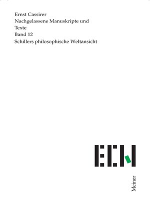 cover image of Schillers philosophische Weltansicht